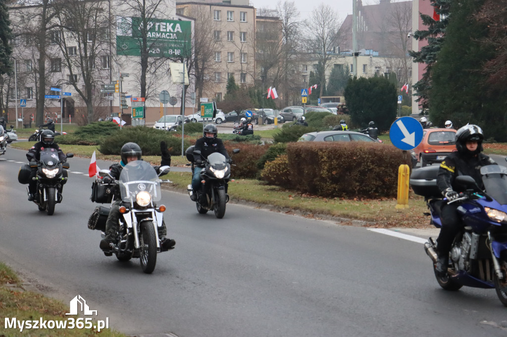 Fotorelacja: Motocyklowa PARADA NIEPODLEGŁOŚCI w Myszkowie