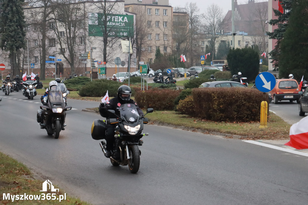 Fotorelacja: Motocyklowa PARADA NIEPODLEGŁOŚCI w Myszkowie