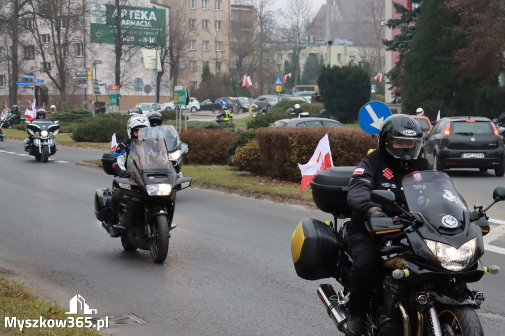 Fotorelacja: Motocyklowa PARADA NIEPODLEGŁOŚCI w Myszkowie