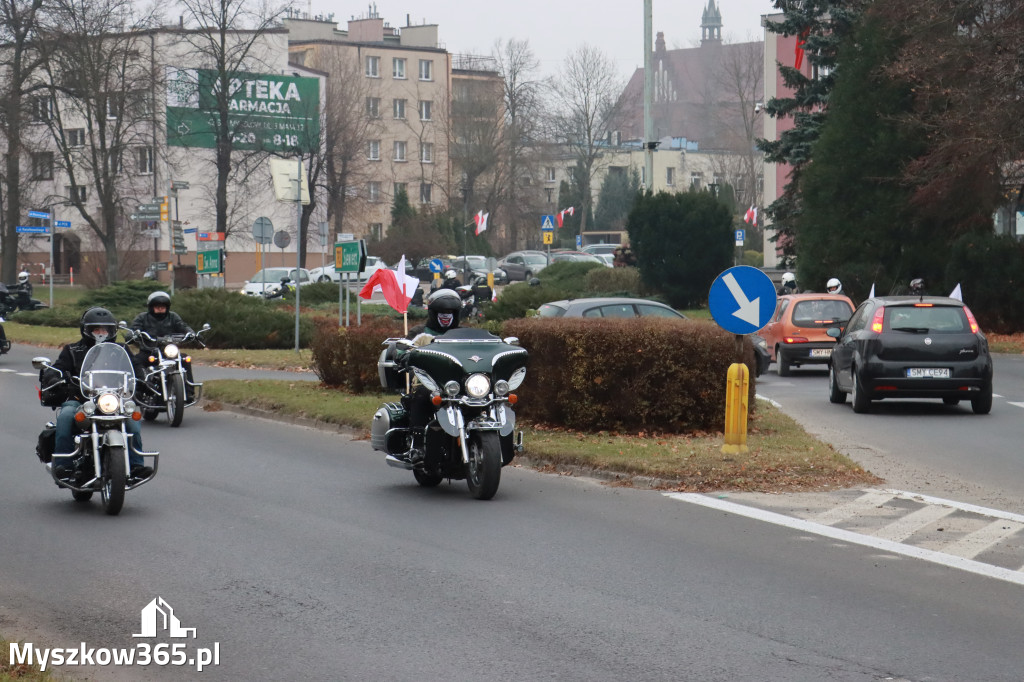 Fotorelacja: Motocyklowa PARADA NIEPODLEGŁOŚCI w Myszkowie