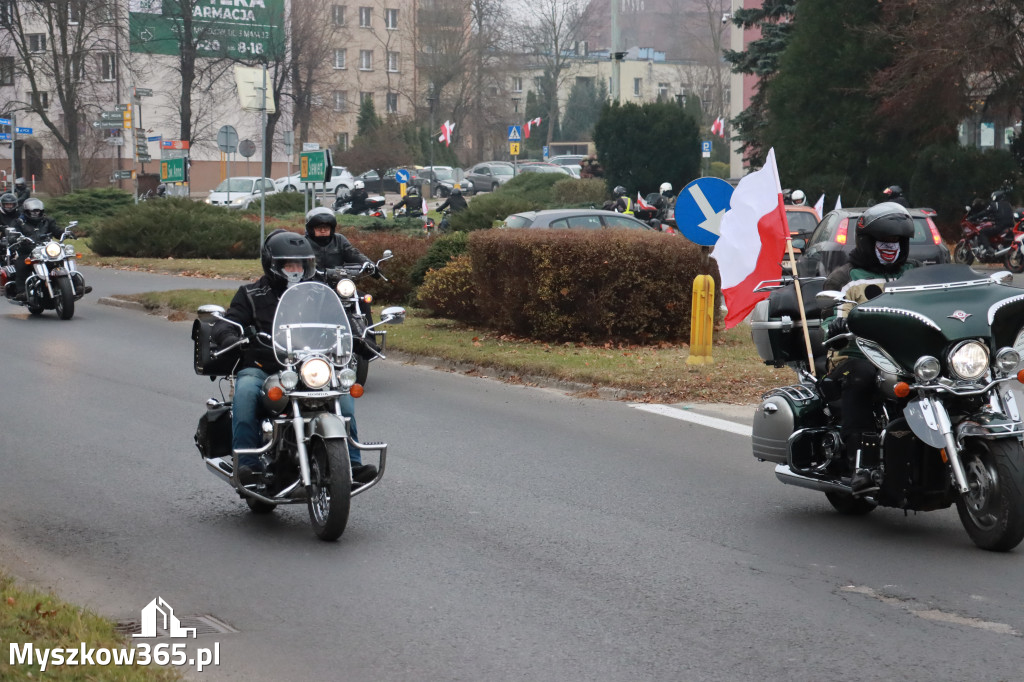 Fotorelacja: Motocyklowa PARADA NIEPODLEGŁOŚCI w Myszkowie