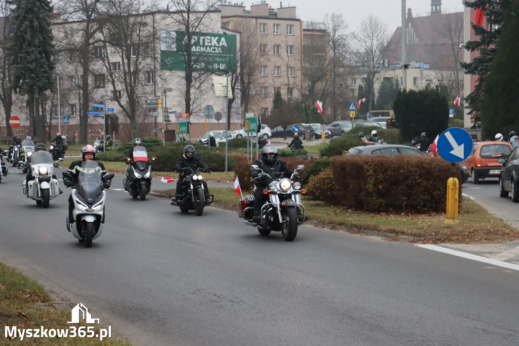 Fotorelacja: Motocyklowa PARADA NIEPODLEGŁOŚCI w Myszkowie