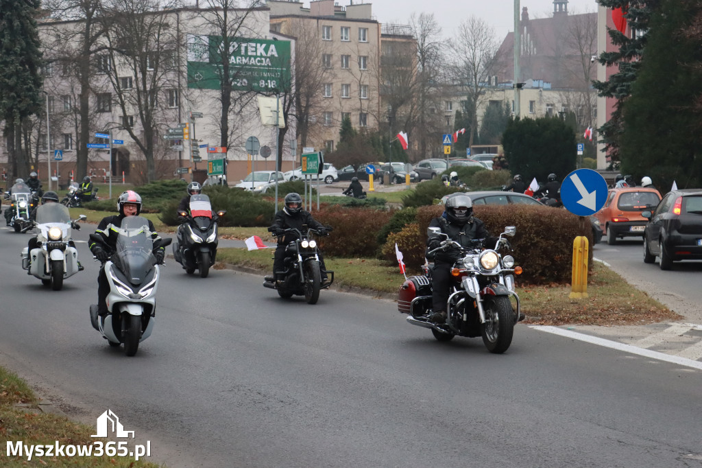 Fotorelacja: Motocyklowa PARADA NIEPODLEGŁOŚCI w Myszkowie