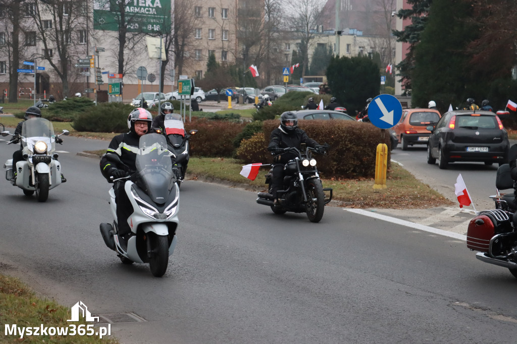 Fotorelacja: Motocyklowa PARADA NIEPODLEGŁOŚCI w Myszkowie