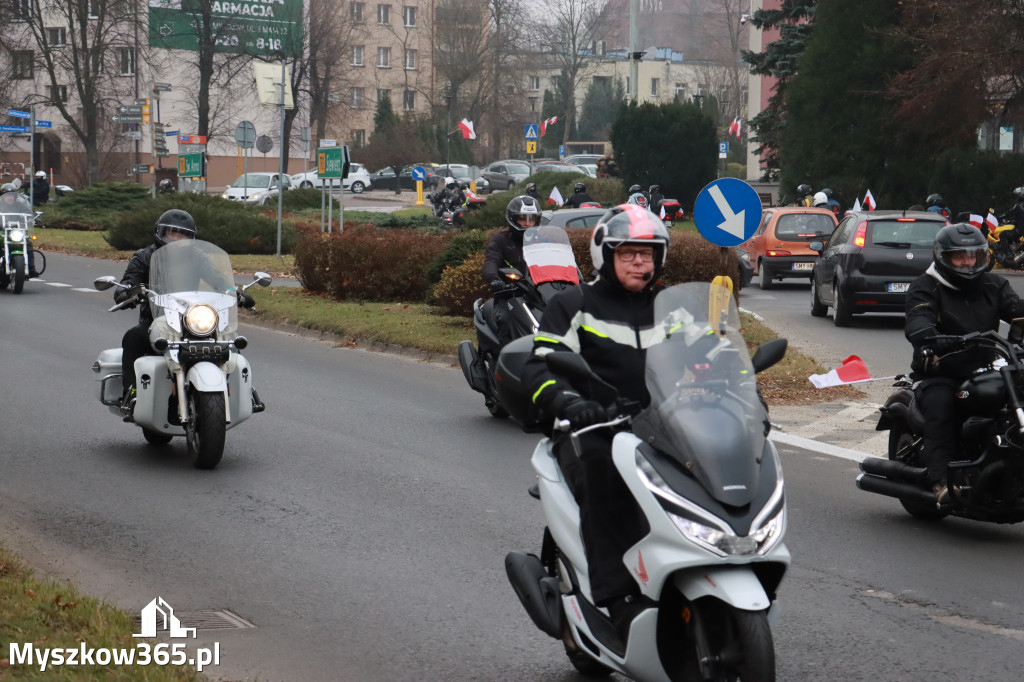 Fotorelacja: Motocyklowa PARADA NIEPODLEGŁOŚCI w Myszkowie