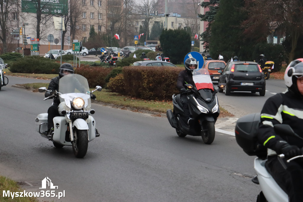 Fotorelacja: Motocyklowa PARADA NIEPODLEGŁOŚCI w Myszkowie