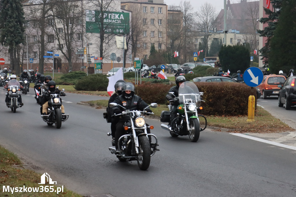 Fotorelacja: Motocyklowa PARADA NIEPODLEGŁOŚCI w Myszkowie