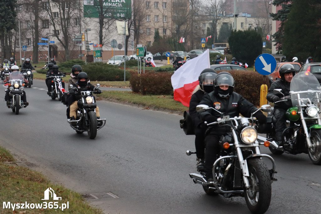 Fotorelacja: Motocyklowa PARADA NIEPODLEGŁOŚCI w Myszkowie