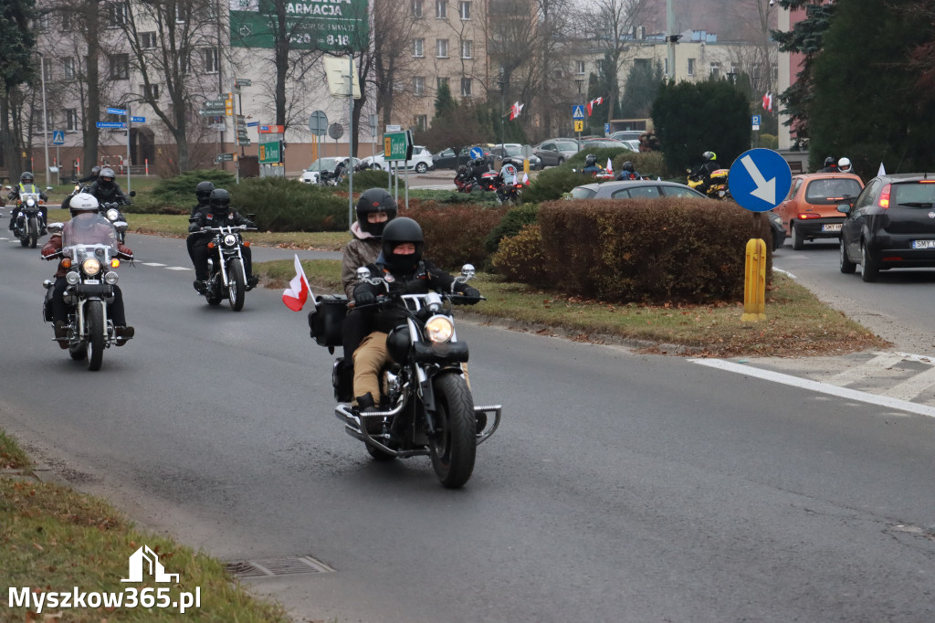 Fotorelacja: Motocyklowa PARADA NIEPODLEGŁOŚCI w Myszkowie