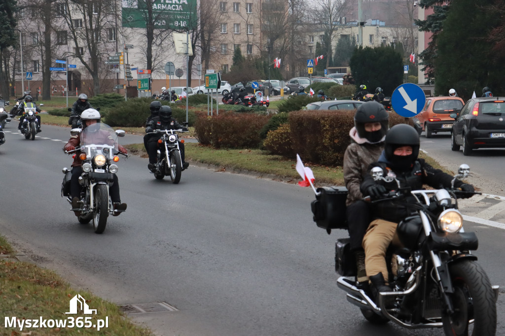 Fotorelacja: Motocyklowa PARADA NIEPODLEGŁOŚCI w Myszkowie