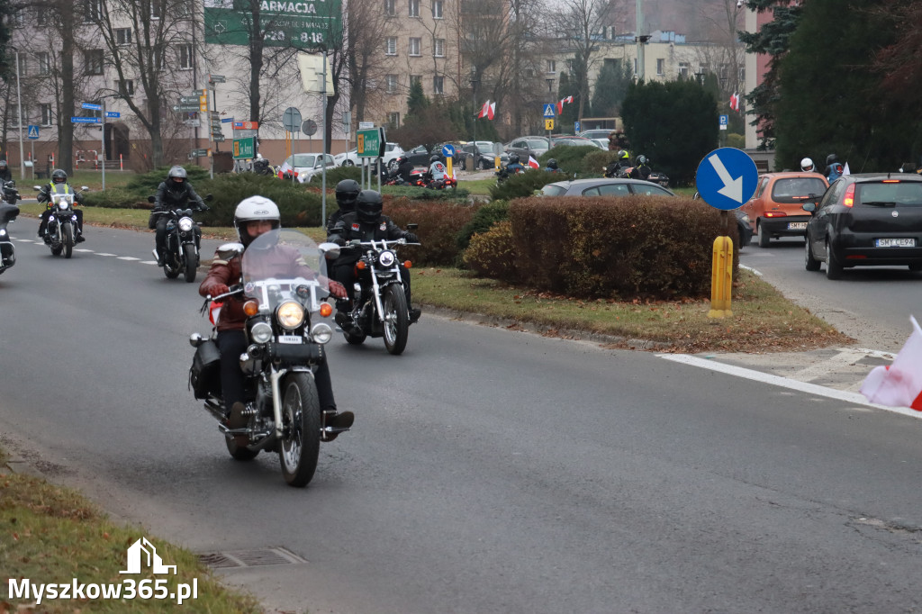 Fotorelacja: Motocyklowa PARADA NIEPODLEGŁOŚCI w Myszkowie