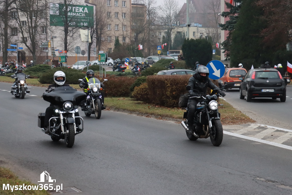 Fotorelacja: Motocyklowa PARADA NIEPODLEGŁOŚCI w Myszkowie