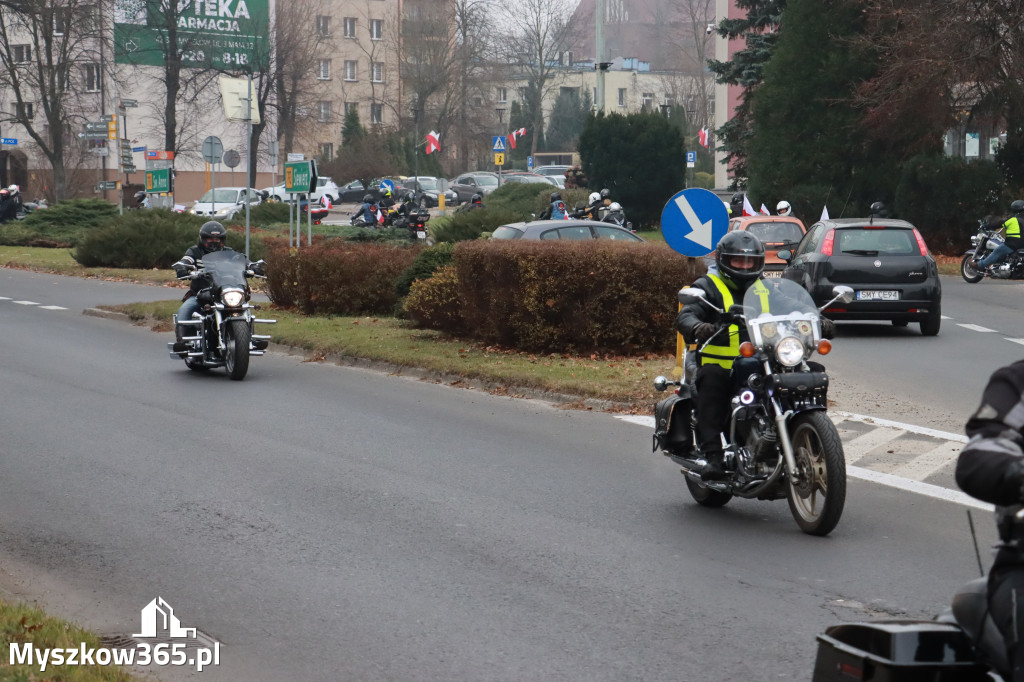 Fotorelacja: Motocyklowa PARADA NIEPODLEGŁOŚCI w Myszkowie