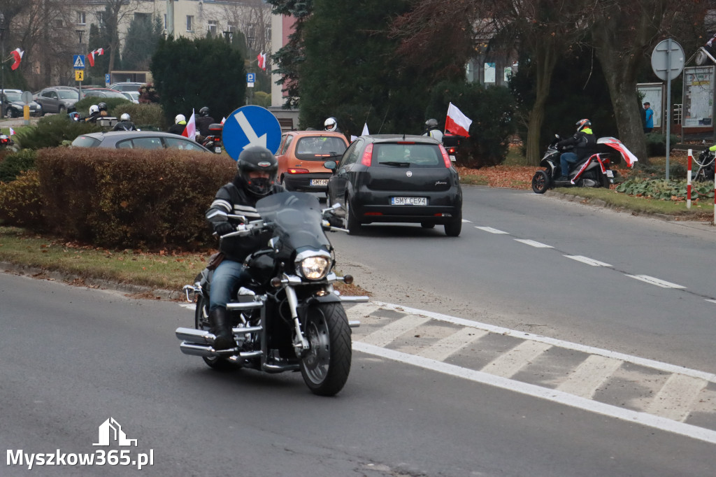 Fotorelacja: Motocyklowa PARADA NIEPODLEGŁOŚCI w Myszkowie