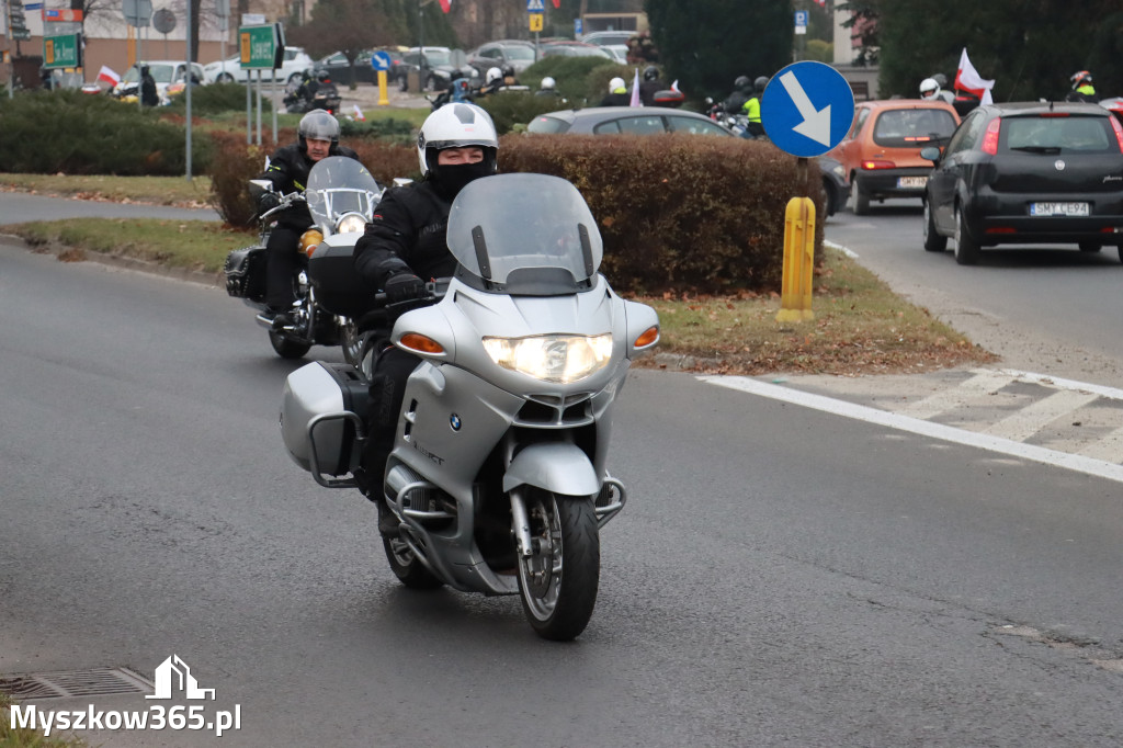 Fotorelacja: Motocyklowa PARADA NIEPODLEGŁOŚCI w Myszkowie