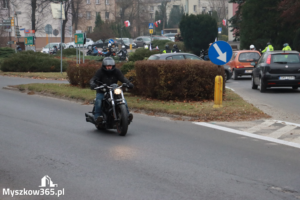 Fotorelacja: Motocyklowa PARADA NIEPODLEGŁOŚCI w Myszkowie