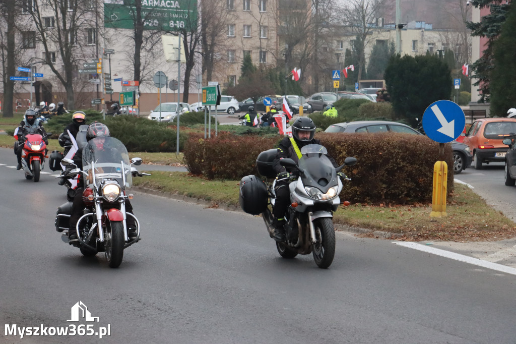 Fotorelacja: Motocyklowa PARADA NIEPODLEGŁOŚCI w Myszkowie