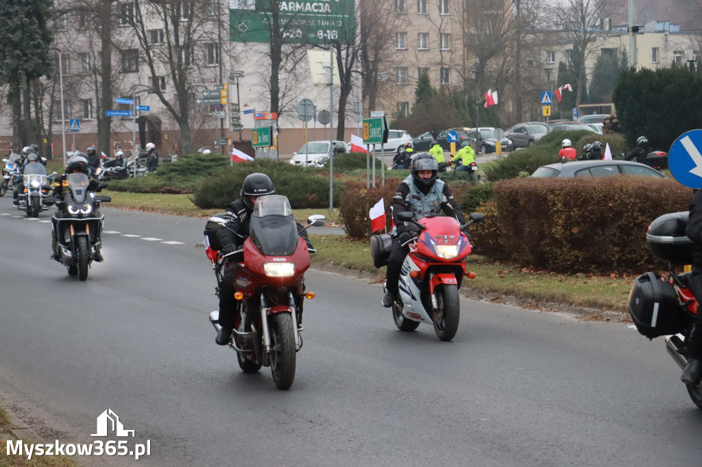 Fotorelacja: Motocyklowa PARADA NIEPODLEGŁOŚCI w Myszkowie