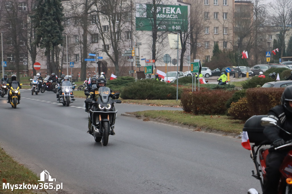 Fotorelacja: Motocyklowa PARADA NIEPODLEGŁOŚCI w Myszkowie