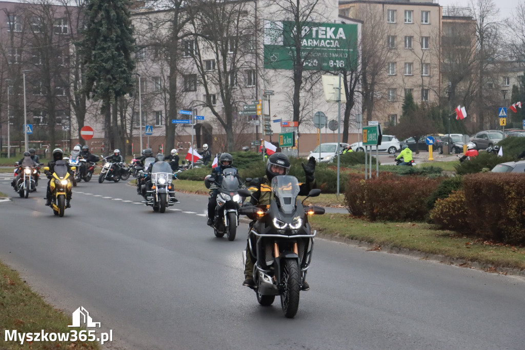 Fotorelacja: Motocyklowa PARADA NIEPODLEGŁOŚCI w Myszkowie