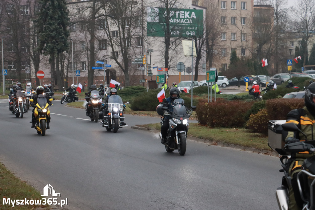 Fotorelacja: Motocyklowa PARADA NIEPODLEGŁOŚCI w Myszkowie