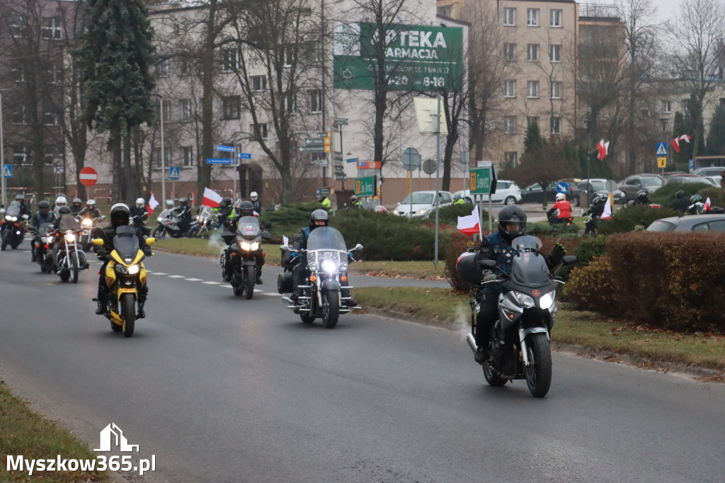 Fotorelacja: Motocyklowa PARADA NIEPODLEGŁOŚCI w Myszkowie