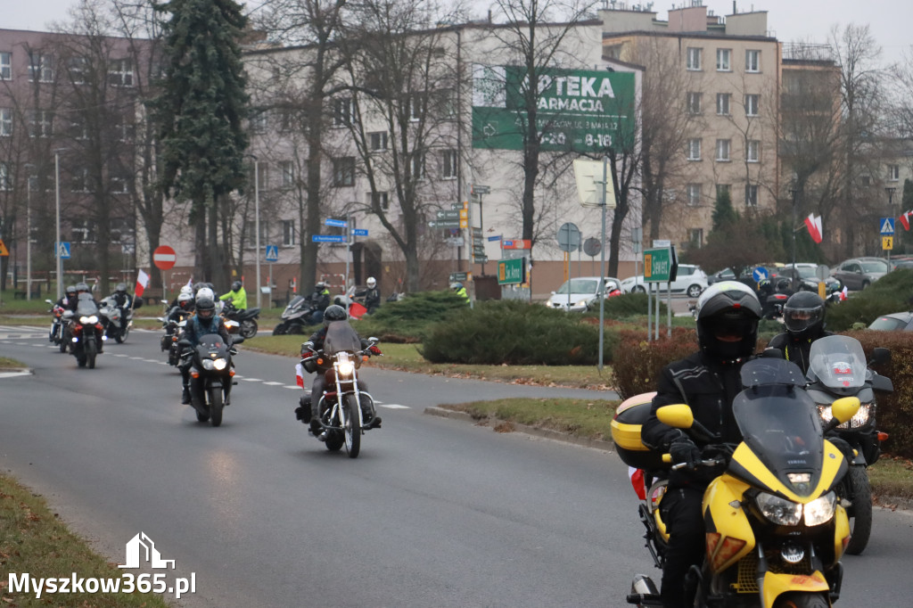 Fotorelacja: Motocyklowa PARADA NIEPODLEGŁOŚCI w Myszkowie