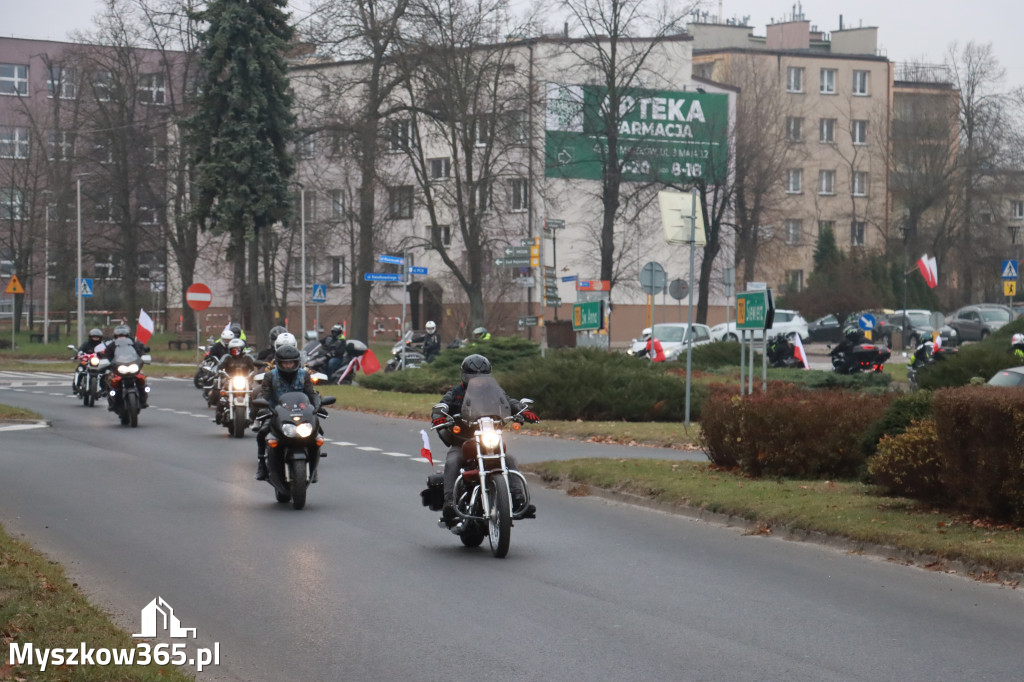 Fotorelacja: Motocyklowa PARADA NIEPODLEGŁOŚCI w Myszkowie