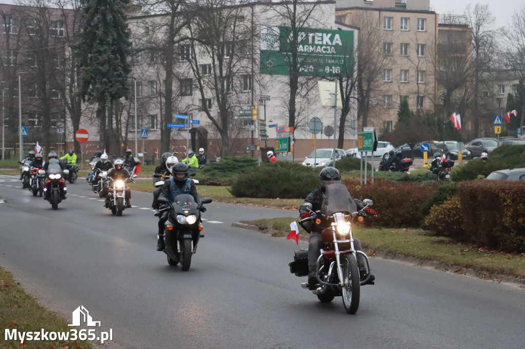 Fotorelacja: Motocyklowa PARADA NIEPODLEGŁOŚCI w Myszkowie