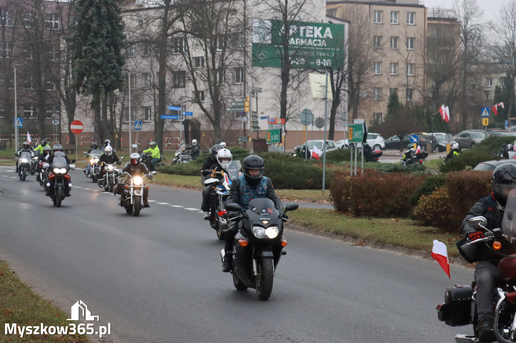 Fotorelacja: Motocyklowa PARADA NIEPODLEGŁOŚCI w Myszkowie