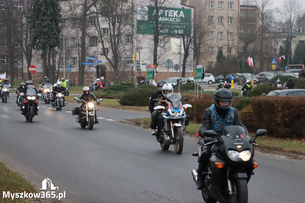 Fotorelacja: Motocyklowa PARADA NIEPODLEGŁOŚCI w Myszkowie