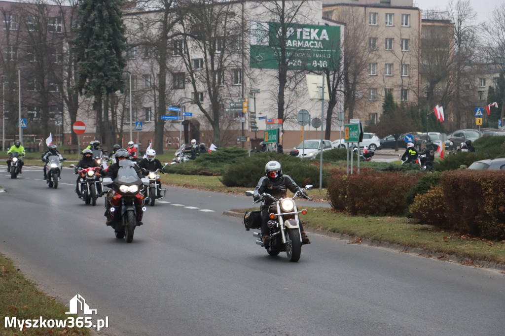 Fotorelacja: Motocyklowa PARADA NIEPODLEGŁOŚCI w Myszkowie