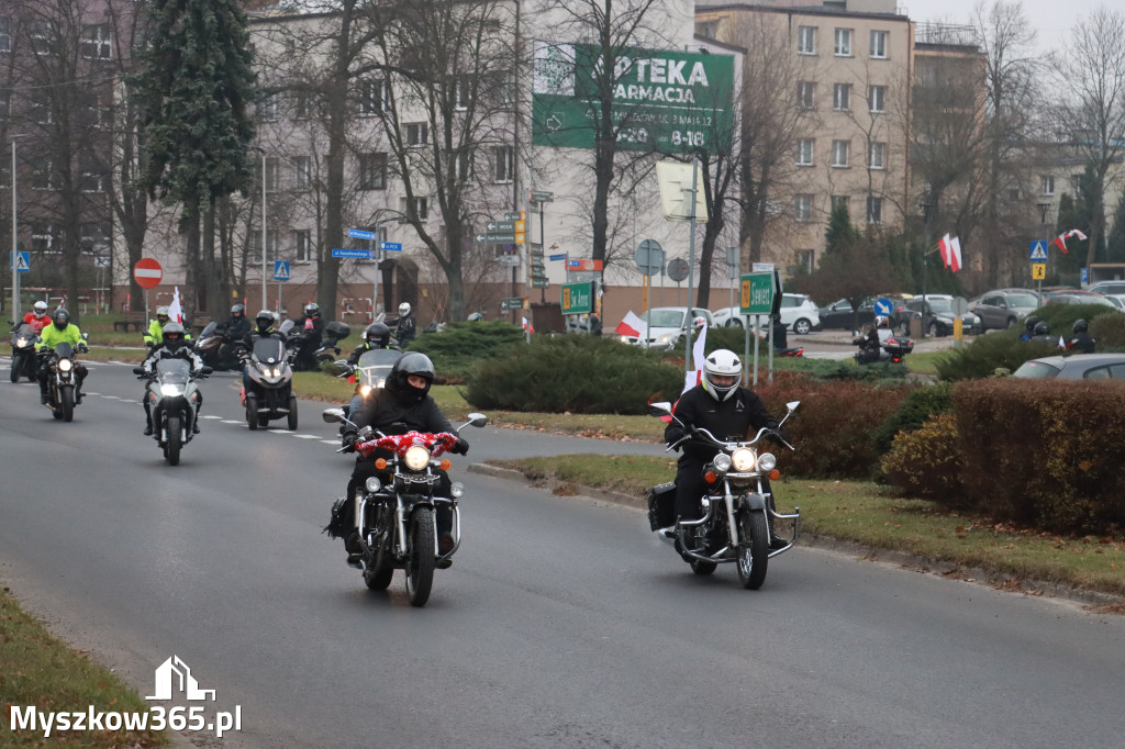 Fotorelacja: Motocyklowa PARADA NIEPODLEGŁOŚCI w Myszkowie