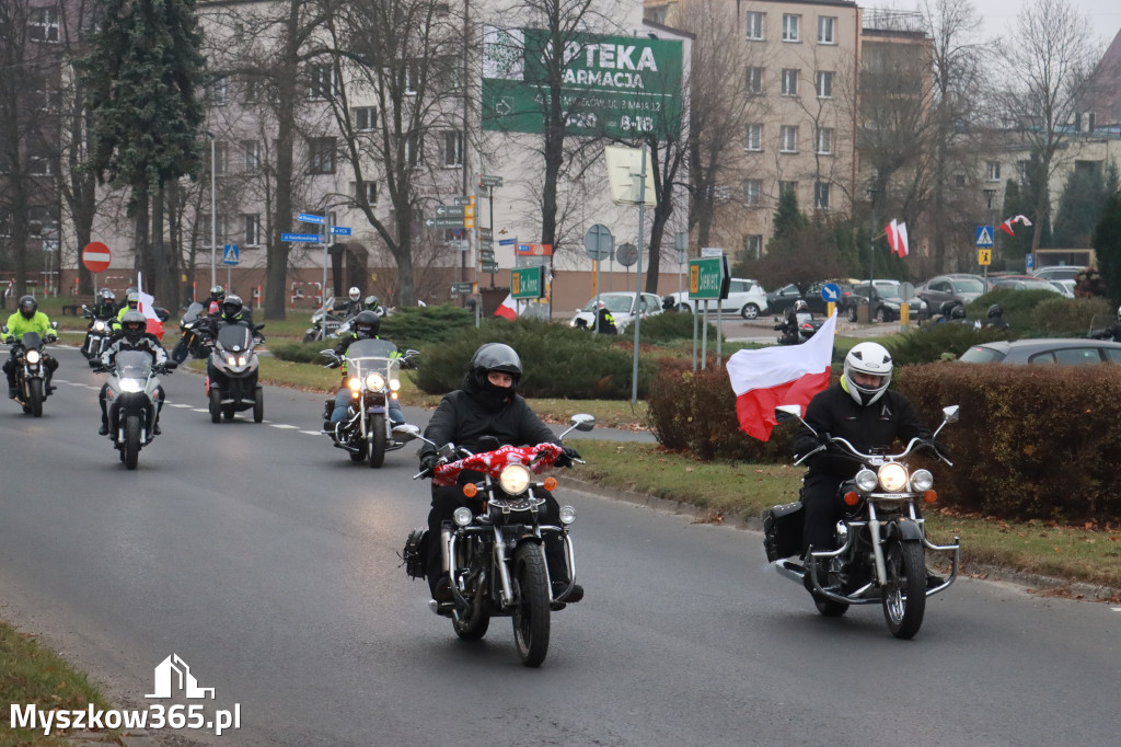 Fotorelacja: Motocyklowa PARADA NIEPODLEGŁOŚCI w Myszkowie