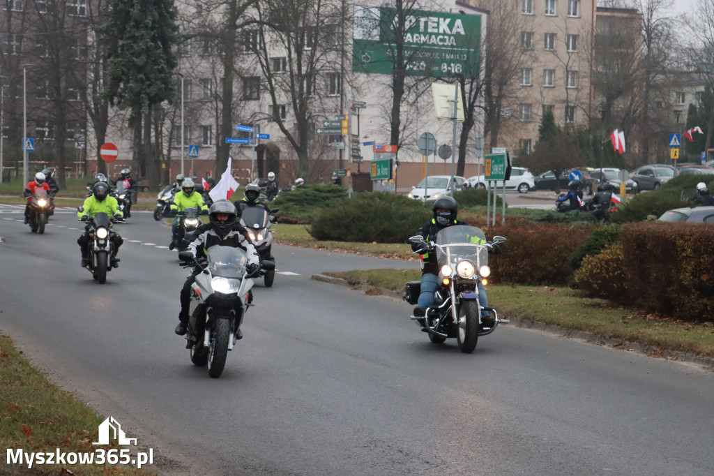 Fotorelacja: Motocyklowa PARADA NIEPODLEGŁOŚCI w Myszkowie