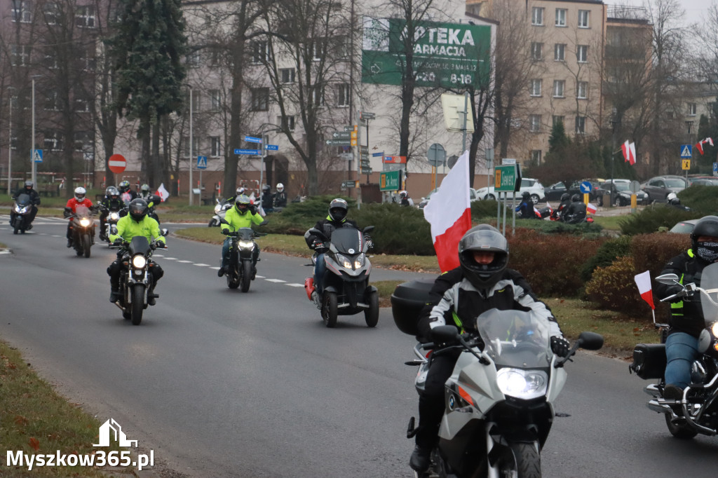 Fotorelacja: Motocyklowa PARADA NIEPODLEGŁOŚCI w Myszkowie