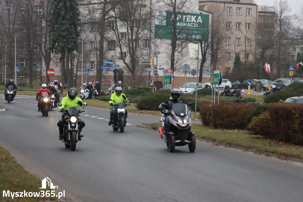 Fotorelacja: Motocyklowa PARADA NIEPODLEGŁOŚCI w Myszkowie