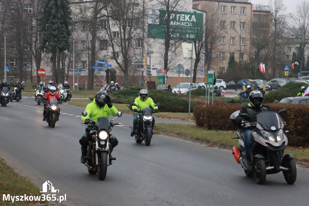 Fotorelacja: Motocyklowa PARADA NIEPODLEGŁOŚCI w Myszkowie