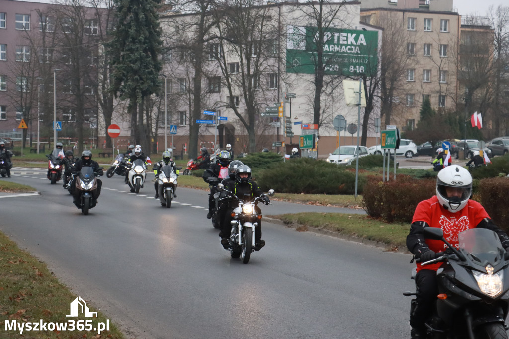 Fotorelacja: Motocyklowa PARADA NIEPODLEGŁOŚCI w Myszkowie