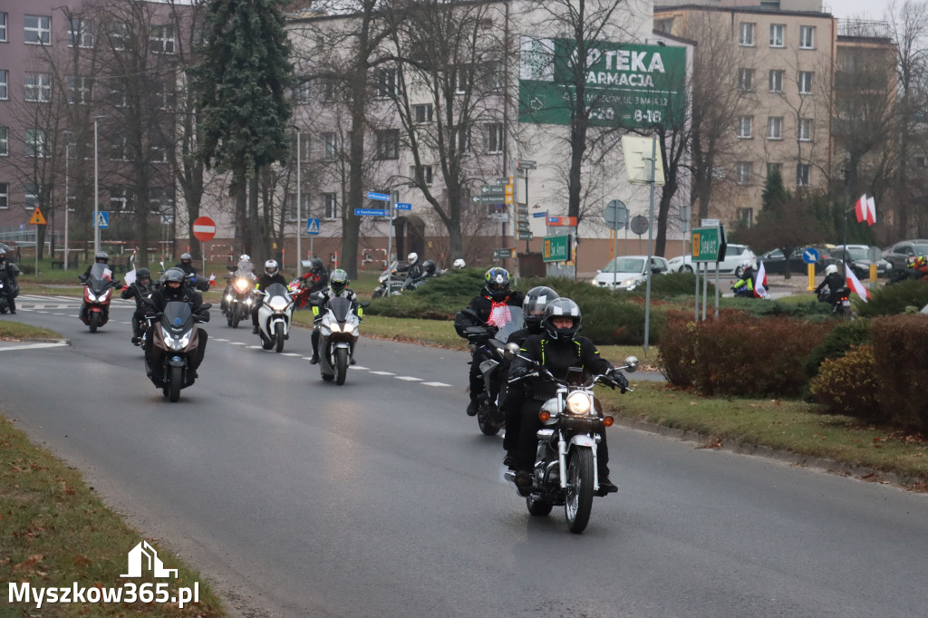 Fotorelacja: Motocyklowa PARADA NIEPODLEGŁOŚCI w Myszkowie