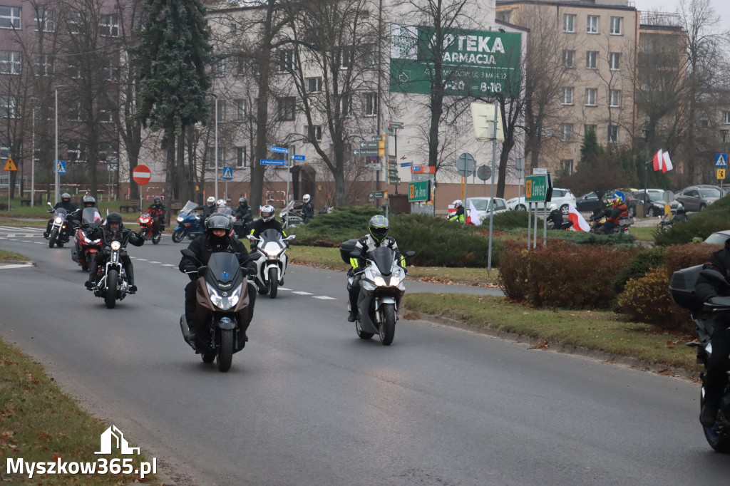 Fotorelacja: Motocyklowa PARADA NIEPODLEGŁOŚCI w Myszkowie