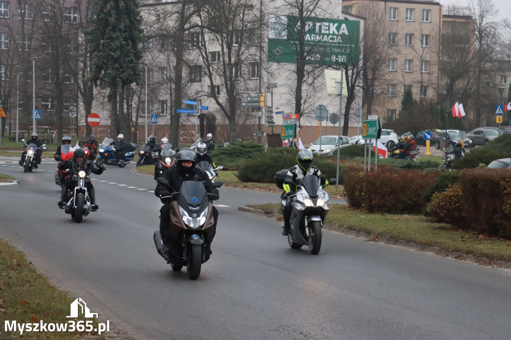 Fotorelacja: Motocyklowa PARADA NIEPODLEGŁOŚCI w Myszkowie