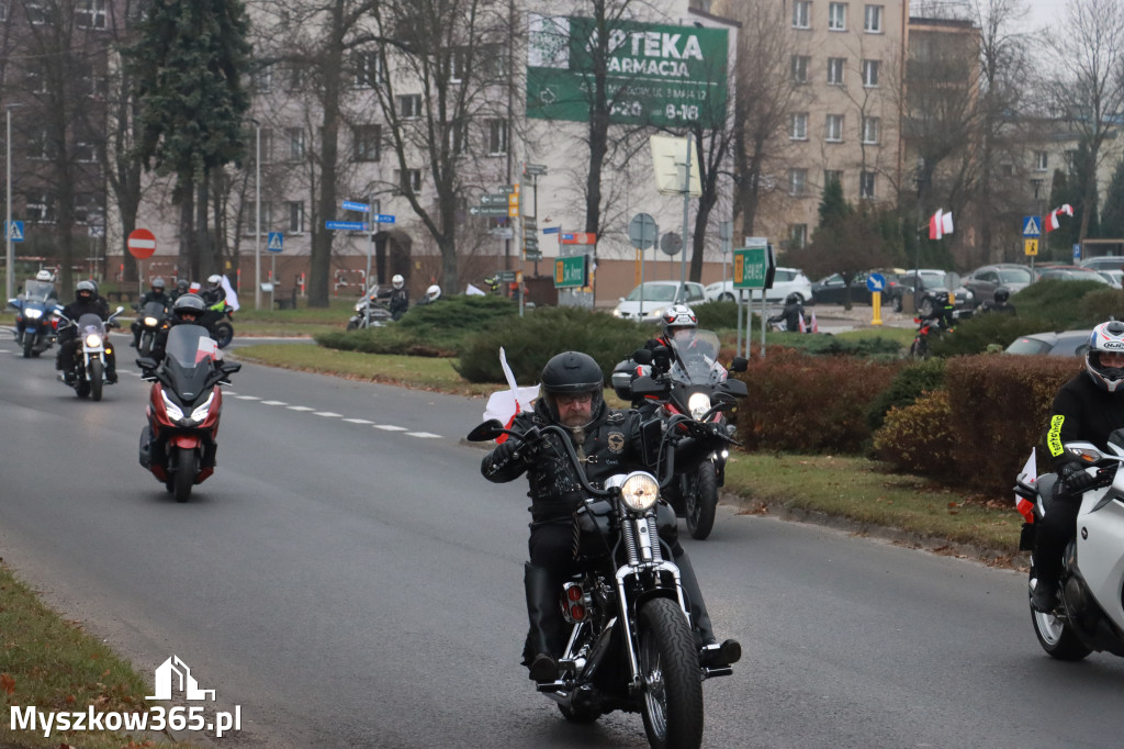 Fotorelacja: Motocyklowa PARADA NIEPODLEGŁOŚCI w Myszkowie