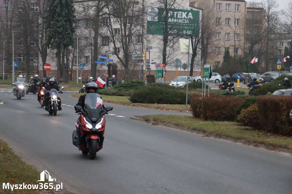 Fotorelacja: Motocyklowa PARADA NIEPODLEGŁOŚCI w Myszkowie