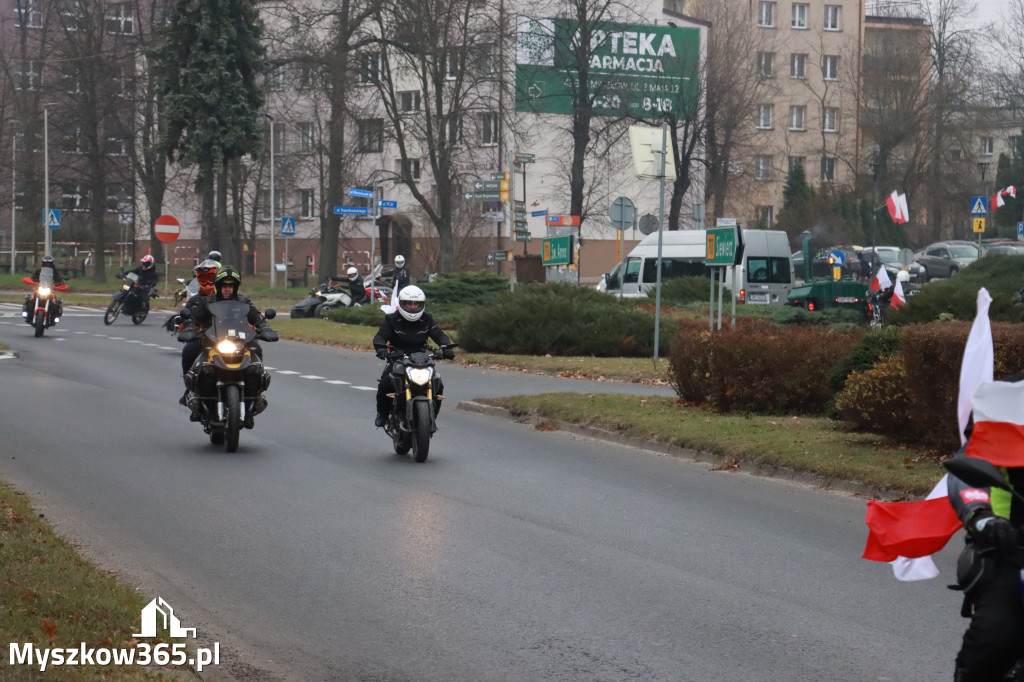 Fotorelacja: Motocyklowa PARADA NIEPODLEGŁOŚCI w Myszkowie