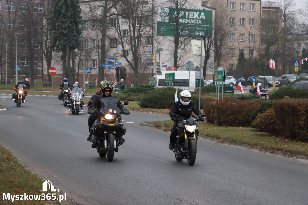 Fotorelacja: Motocyklowa PARADA NIEPODLEGŁOŚCI w Myszkowie