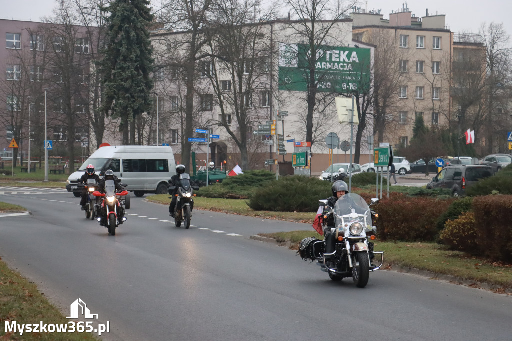 Fotorelacja: Motocyklowa PARADA NIEPODLEGŁOŚCI w Myszkowie