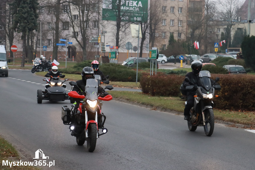 Fotorelacja: Motocyklowa PARADA NIEPODLEGŁOŚCI w Myszkowie