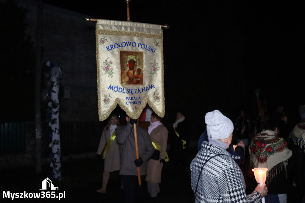 Fotorelacja I: Powitanie Świętego Obrazu Matki Boskiej Częstochowskiej w Cynkowie