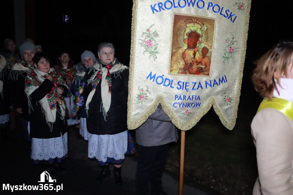 Fotorelacja I: Powitanie Świętego Obrazu Matki Boskiej Częstochowskiej w Cynkowie